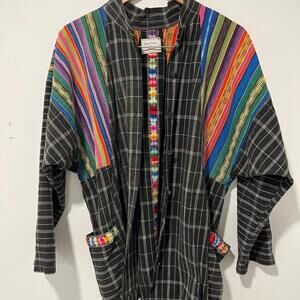Colorful Striped Women's Jacket